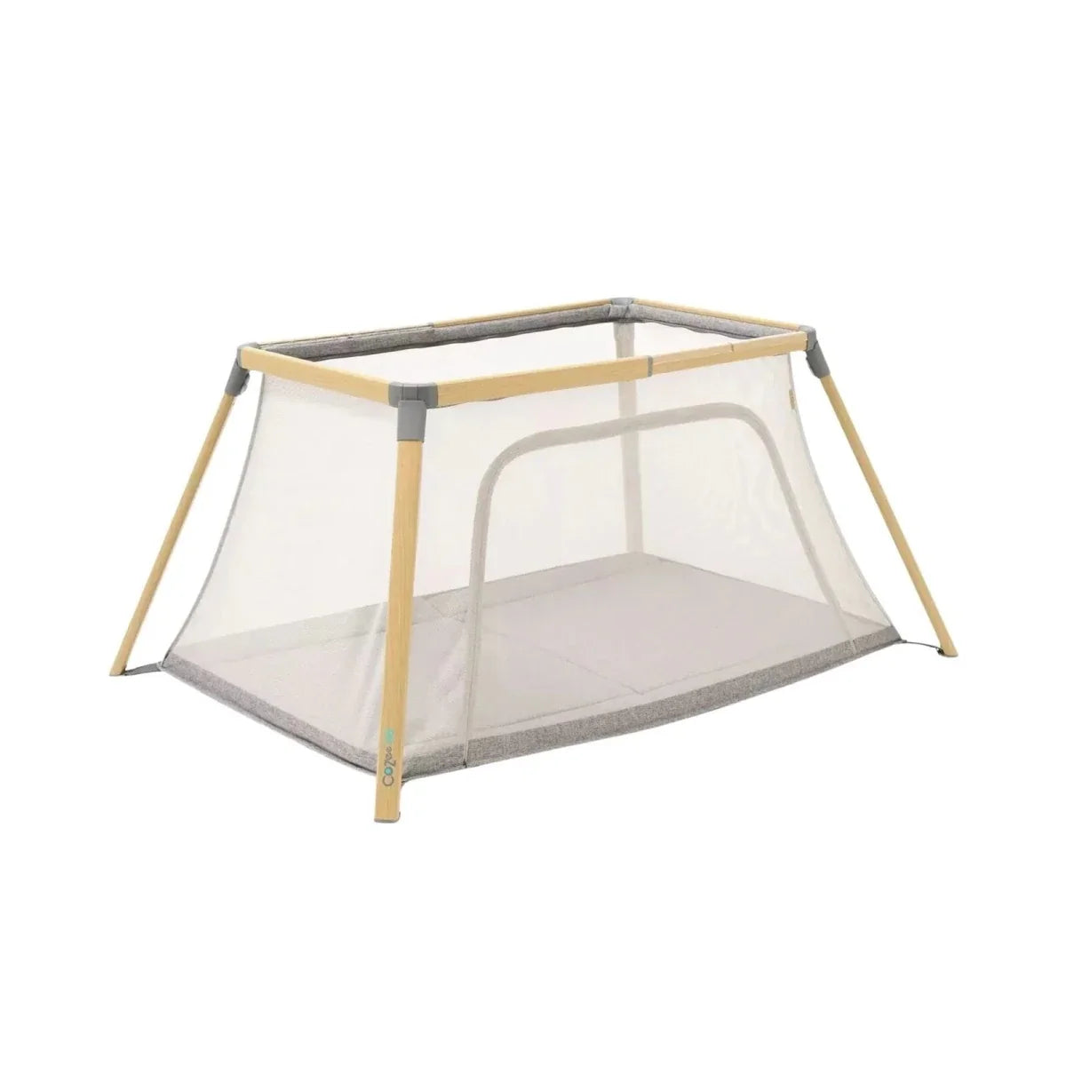 Tutti Bambini CoZee Go Day & Night Playpen - Oak/Charcoal