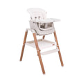 Tutti Bambini Nova Evolutionary Highchair - Scandinavian Walnut/Ecru