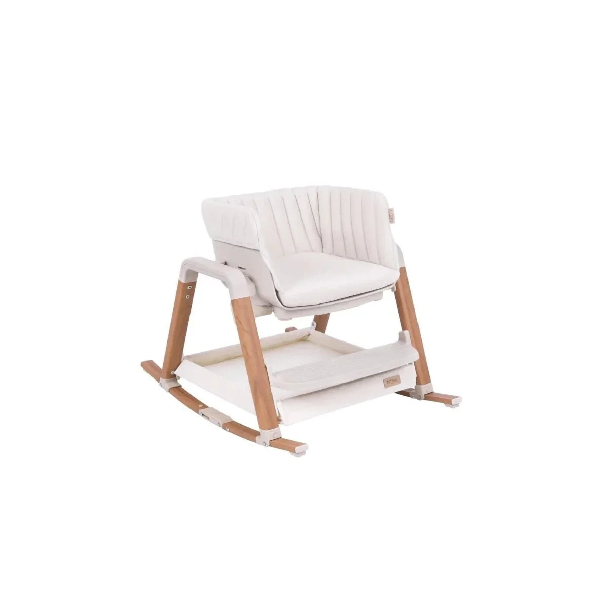 Tutti Bambini Nova Birth to 12 Years Complete Highchair Package - Scandinavian Walnut/Ecru
