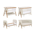 Tutti Bambini CoZee XL Complete Birth to 4+ Years Package - Scandinavian Walnut/Ecru