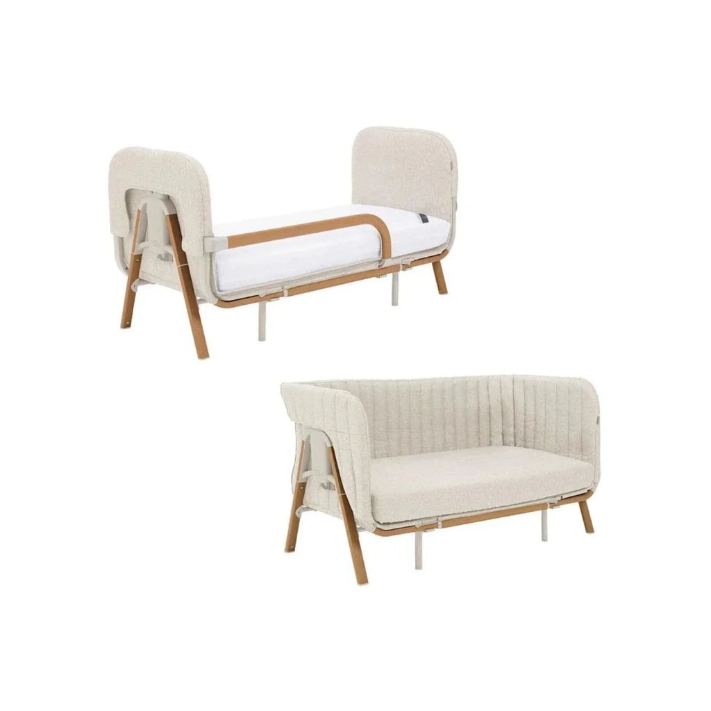 Tutti Bambini CoZee XL Complete Birth to 4+ Years Package - Scandinavian Walnut/Ecru