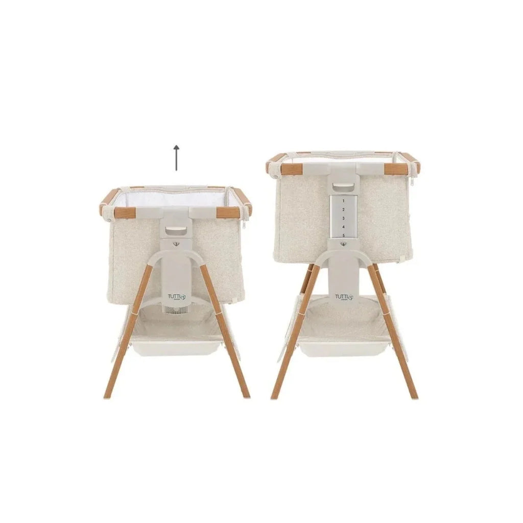 Tutti Bambini CoZee XL Complete Birth to 4+ Years Package - Scandinavian Walnut/Ecru
