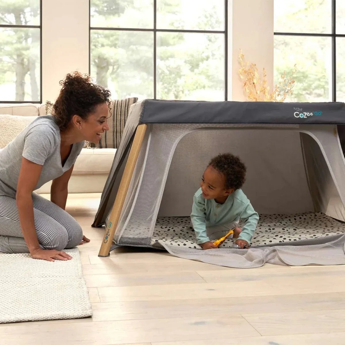 Tutti Bambini CoZee Go Day & Night Bundle - Oak/Charcoal