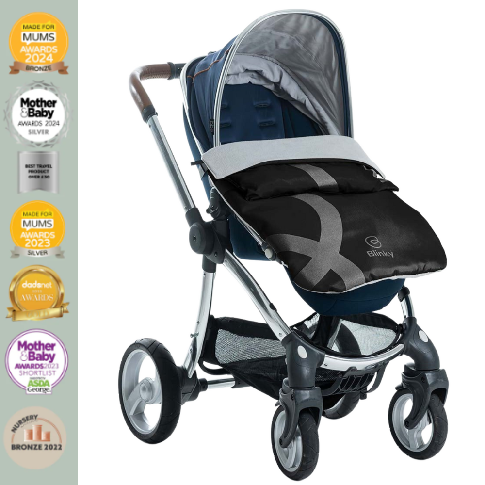 The Blinky Company Black (5-In-1) All Season Buggy Cover - Little Lug
