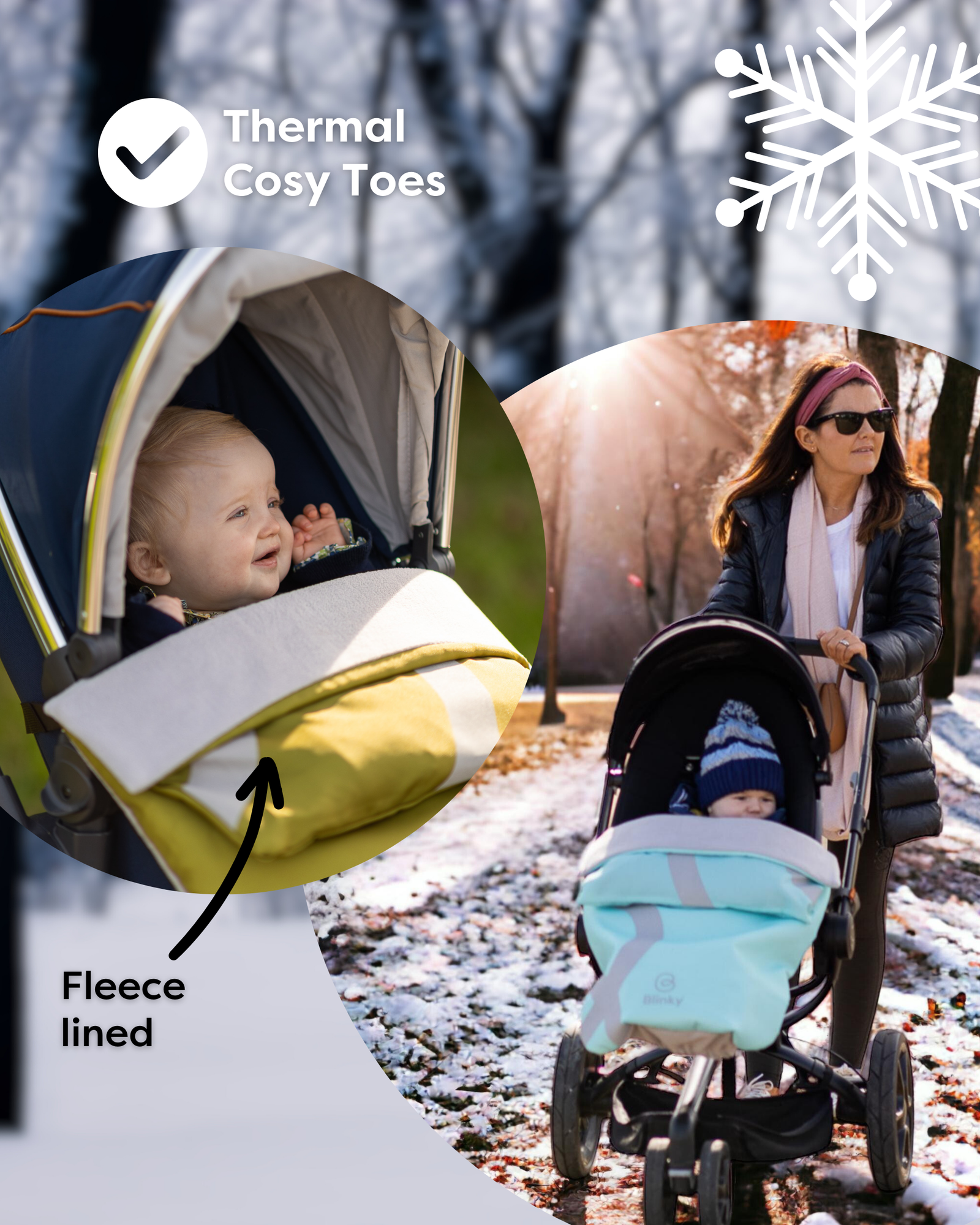 The Blinky Company Black (5-In-1) All Season Buggy Cover - Little Lug