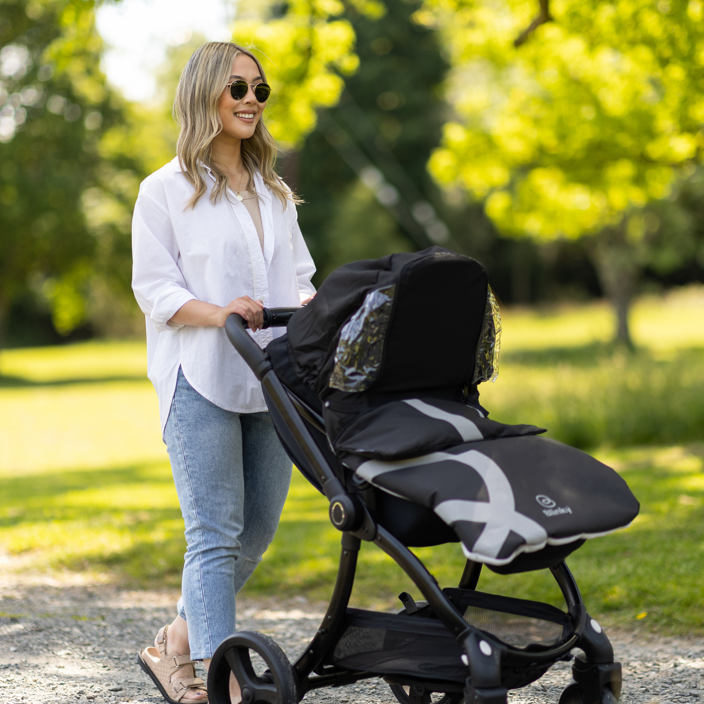 The Blinky Company Black (5-In-1) All Season Buggy Cover - Little Lug