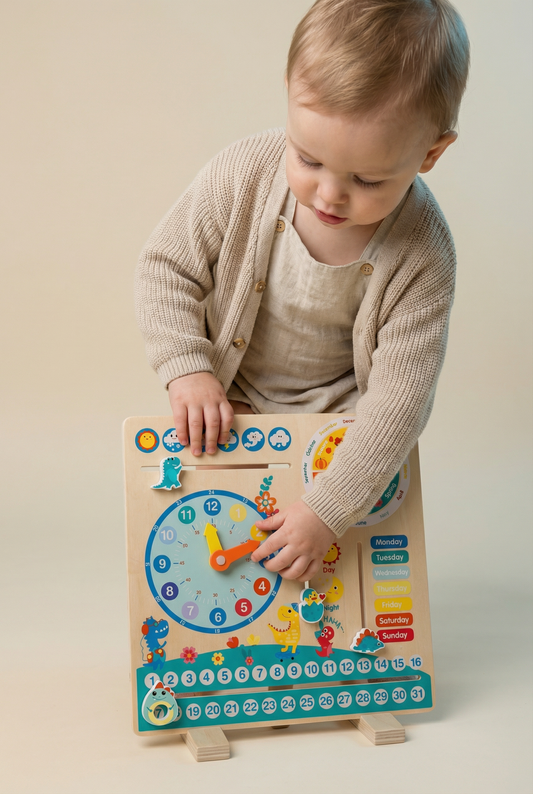 Dinosaur Clock Board