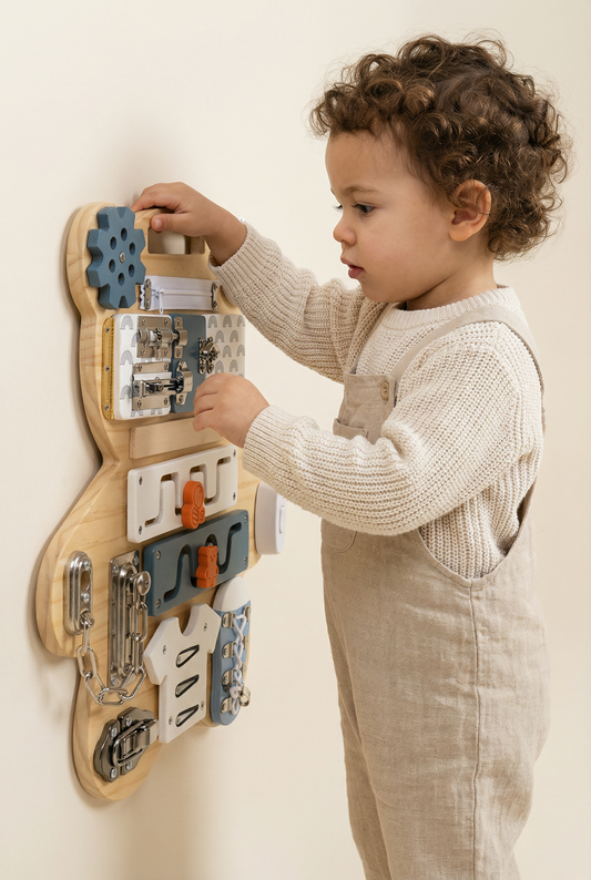 Bear Double-Sided Busy Board