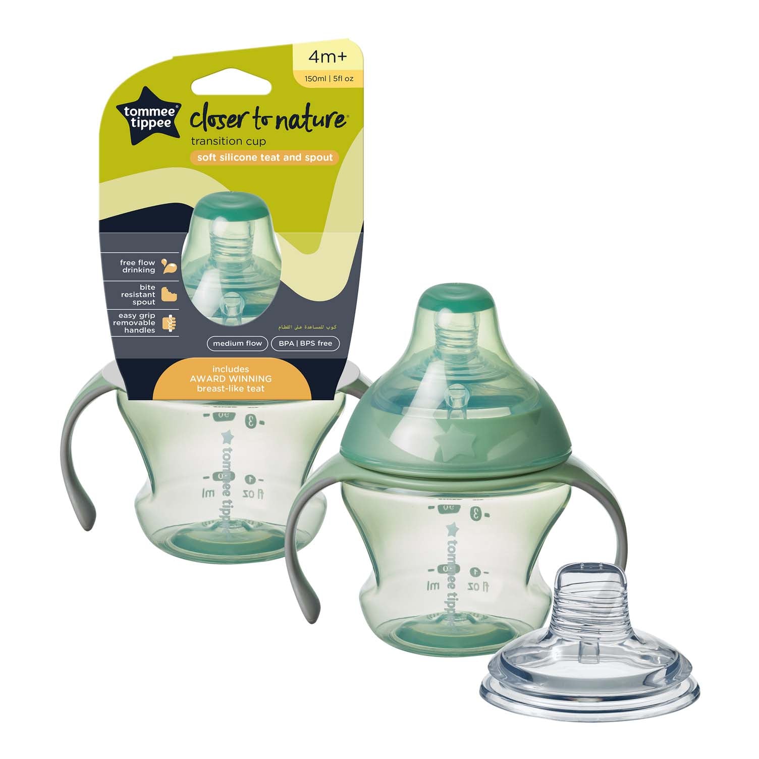 Tommee Tippee Closer To Nature Cup Bottle To Breast Transition - Little Lug