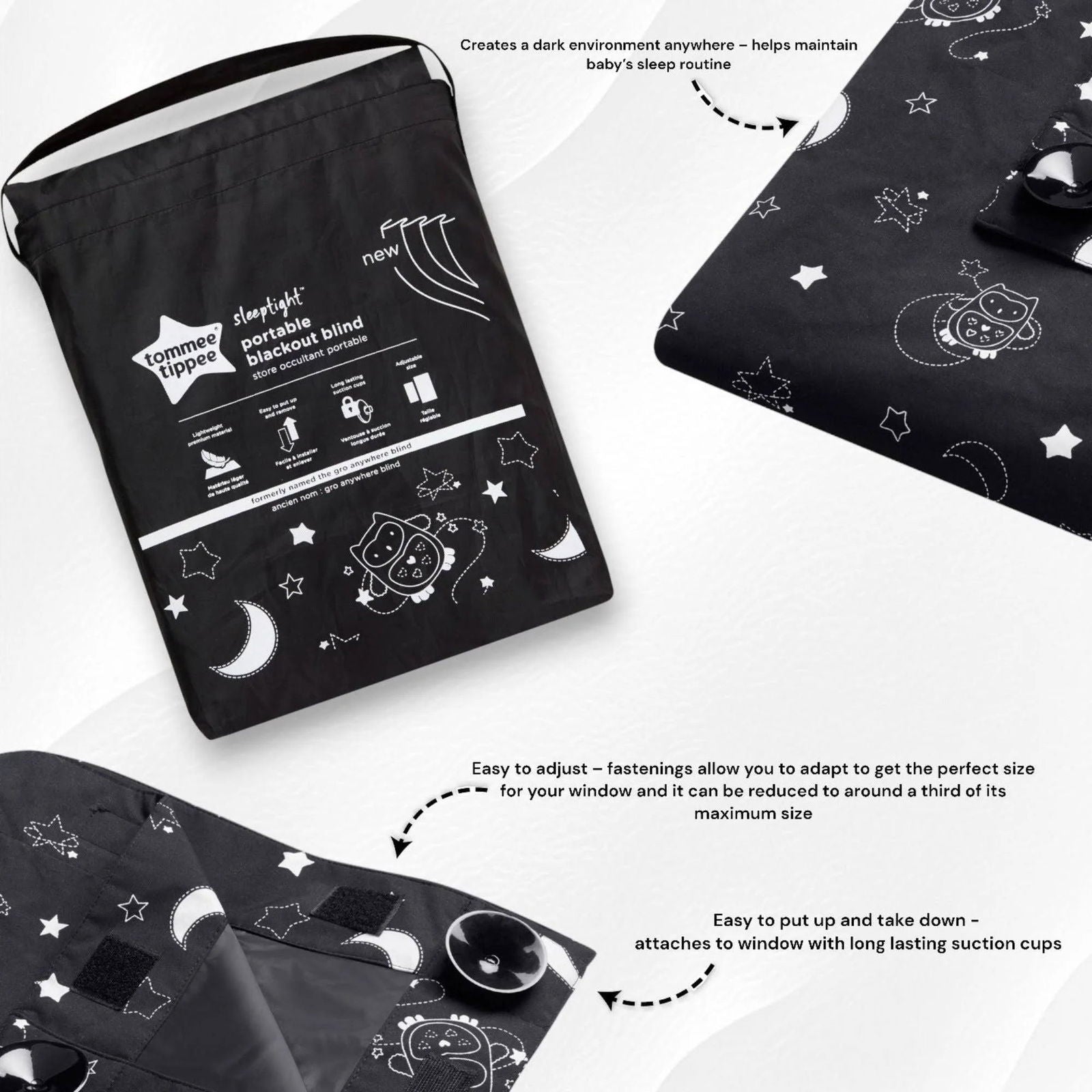Tommee Tippee Regular Portable Blackout Blind - Little Lug