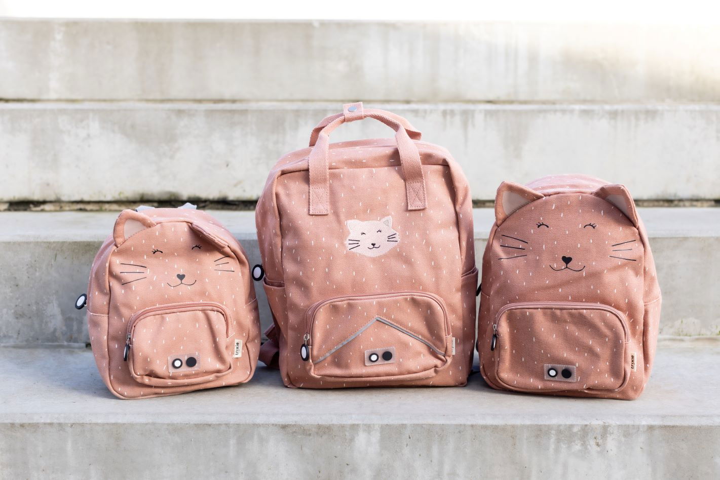Trixie Large Backpack 11L Available in Mr Lion Mrs Cat Design Little Lug
