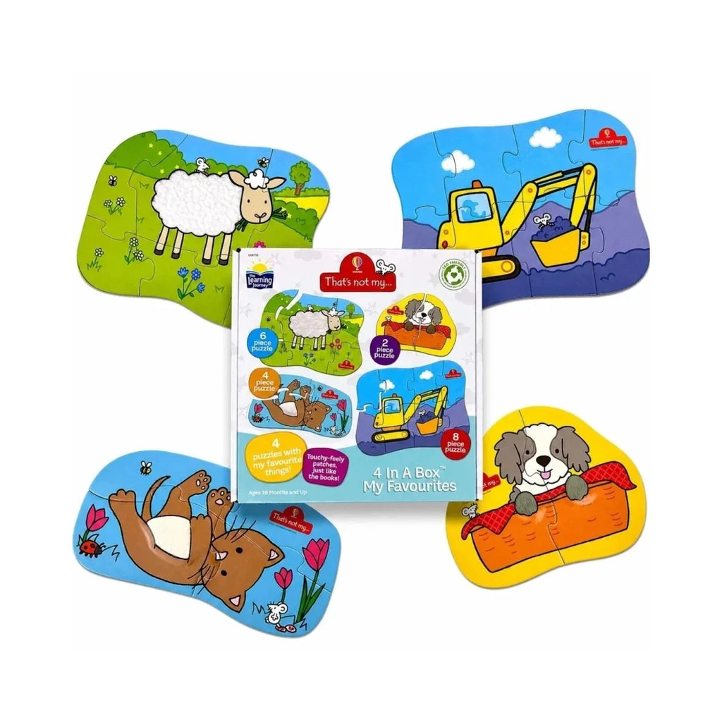 That's Not My… 4-in-1 Puzzle Set - My Favourites