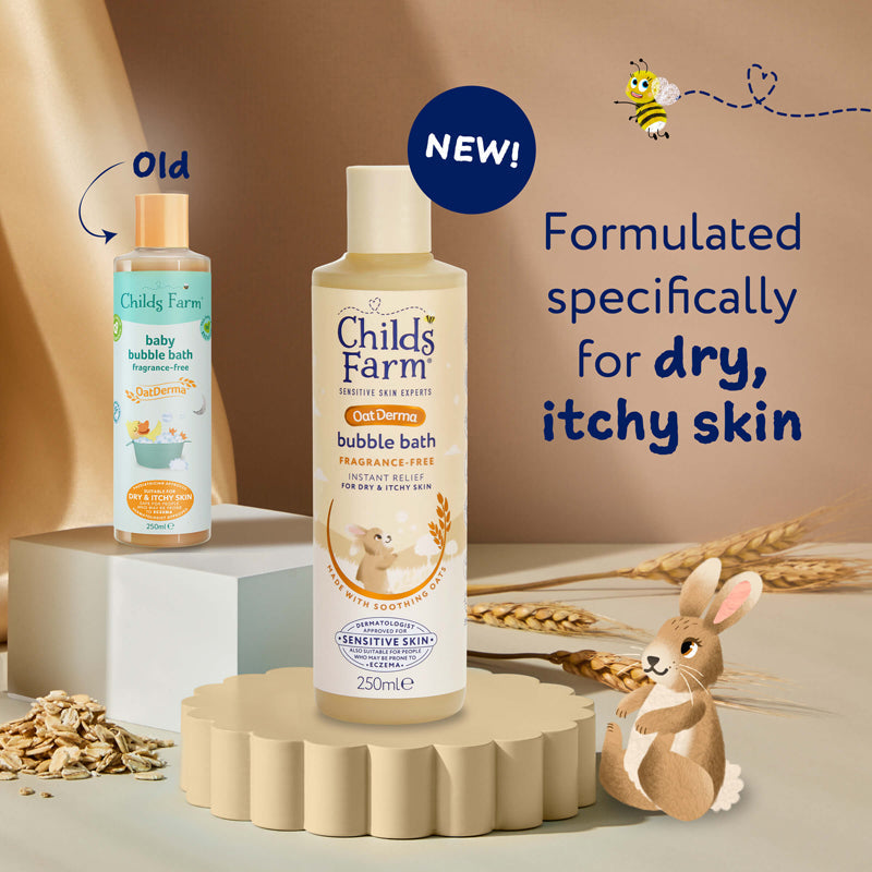 Child's Farm OatDerma Bubble Bath 250ml