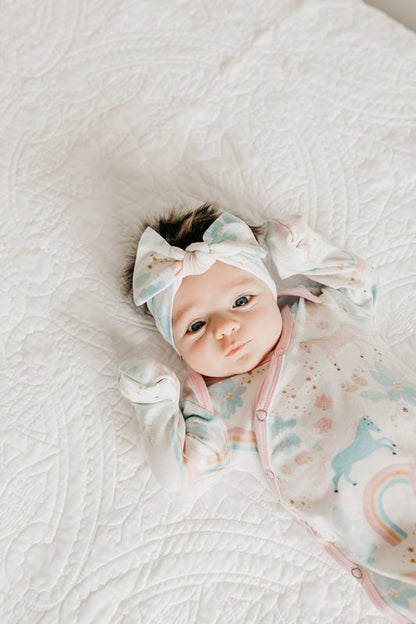 Copper Pearl Newborn Gown Whimsy