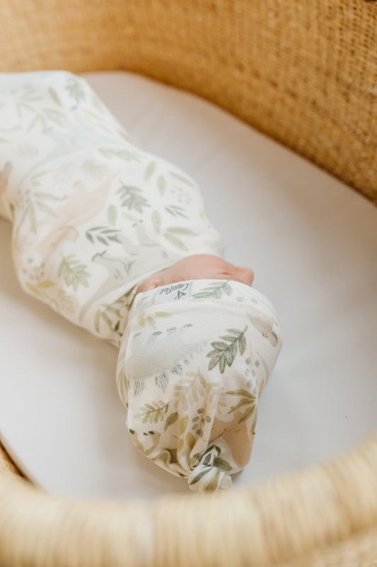 Copper Pearl Top Knot Hat Rex 0-4m