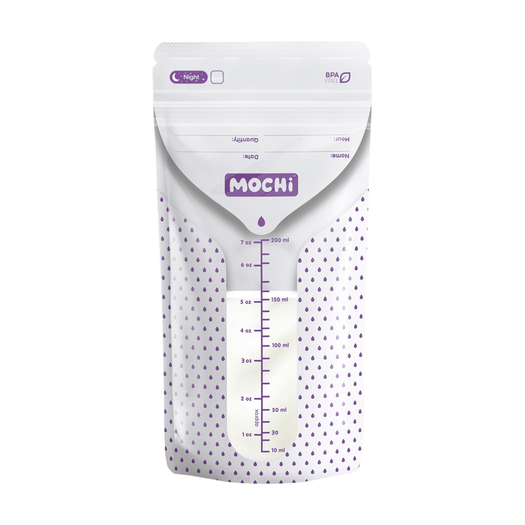 MOCHi Breast Milk Storage Bags – Double-Layered, BPA-Free