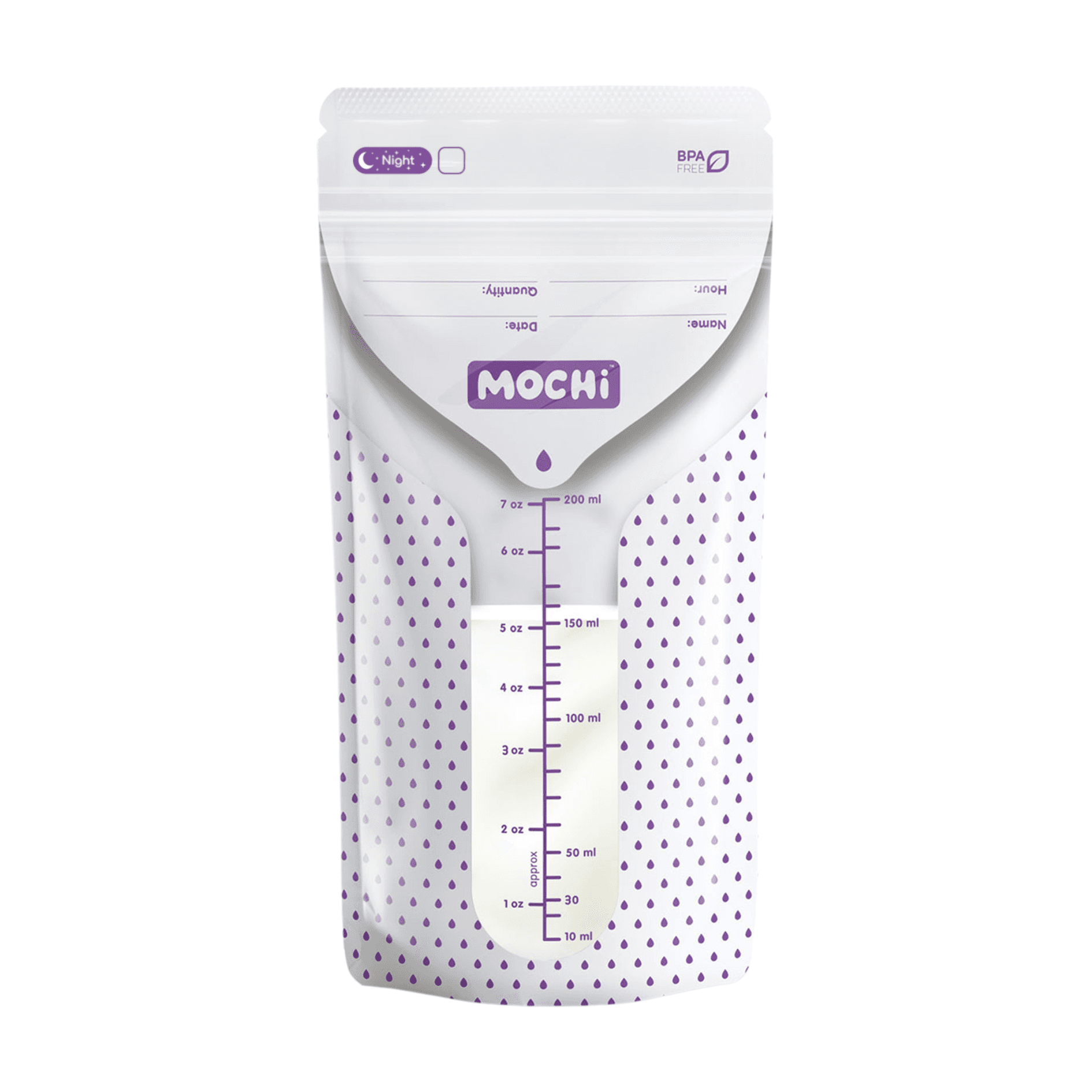 MOCHi Breast Milk Storage Bags – Double-Layered, BPA-Free