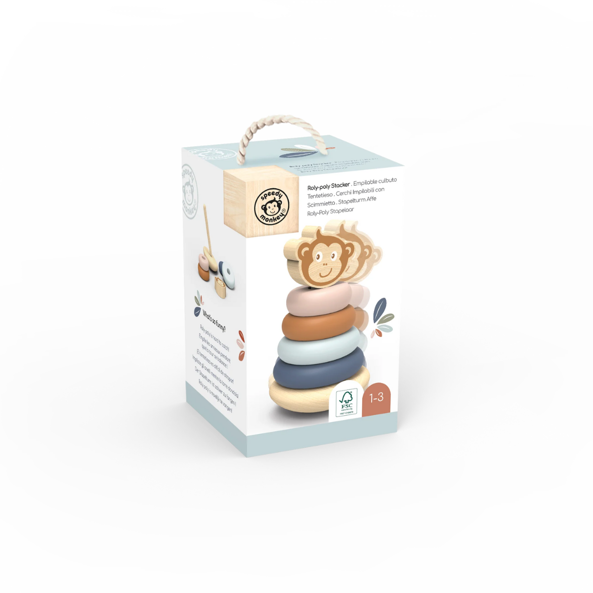 Speedy Monkey Roly-poly Stacker