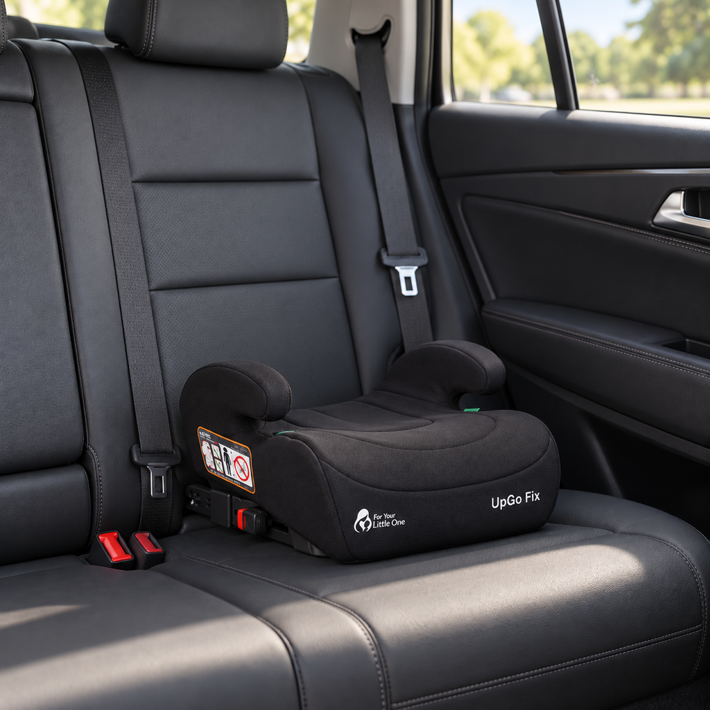 For Your Little One UpGo ISOFIX Booster Seat - Midnight Black (6-12 Years)