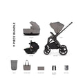 Venicci Claro 2 3-in-1 9 piece Comfort Bundle - Beige/Fog
