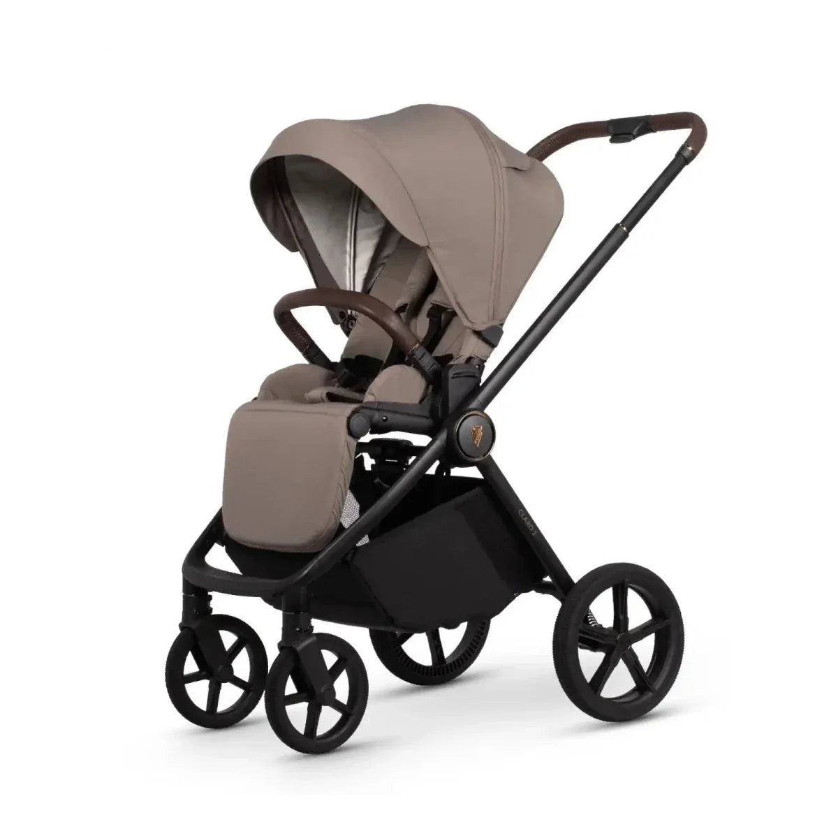 Venicci Claro 2 3-in-1 9 piece Comfort Bundle - Black/Almond
