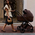 Venicci Tila 3-in-1 12 piece Comfort Bundle - Beige/Noce