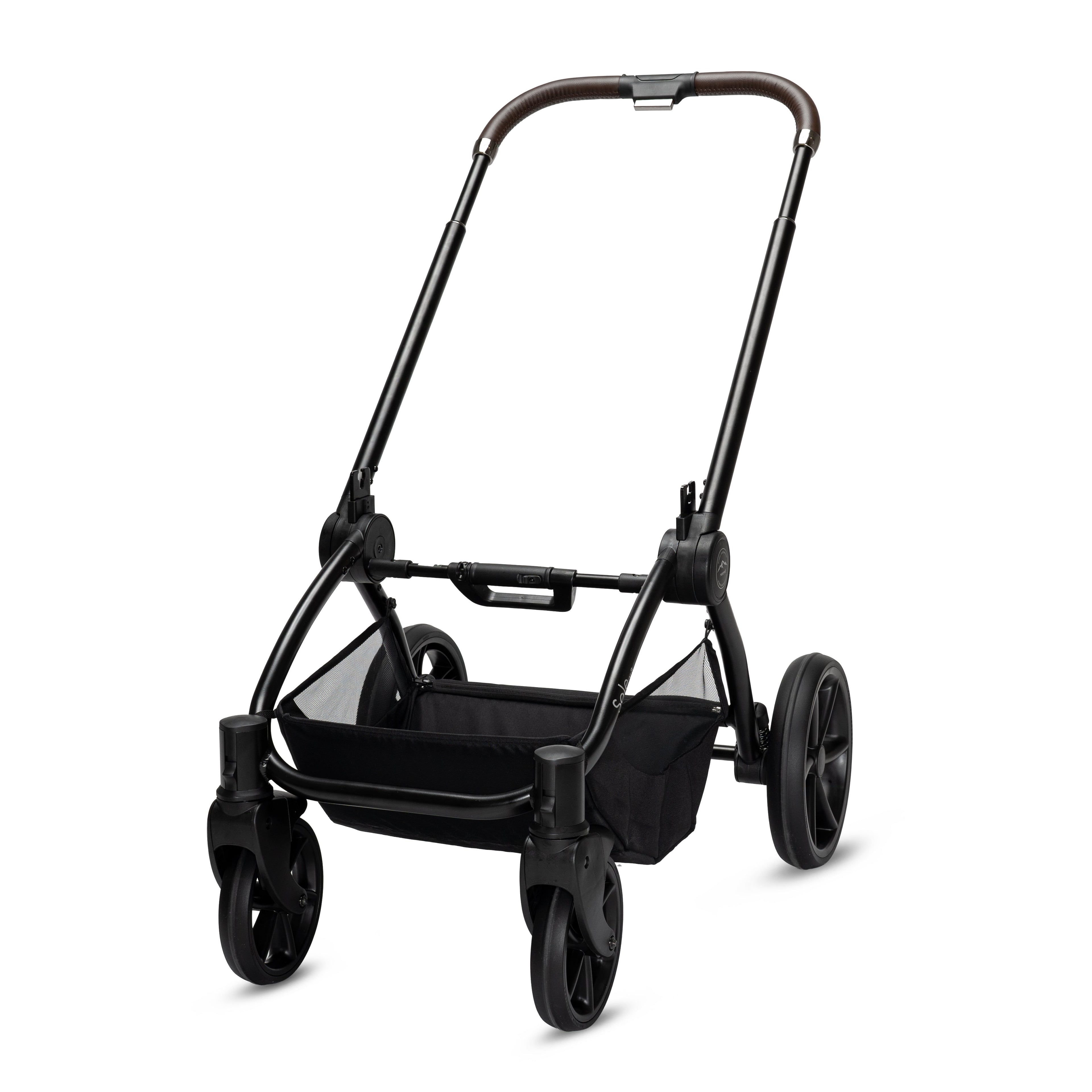 Noordi Sole V3 - 2in1 Pushchair with ThermoCot™ Carrycot, Slate Black