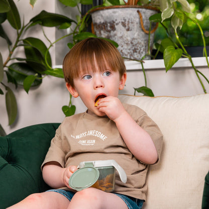 Vital Baby Children's Snack on The Go Pot - Natural Moss