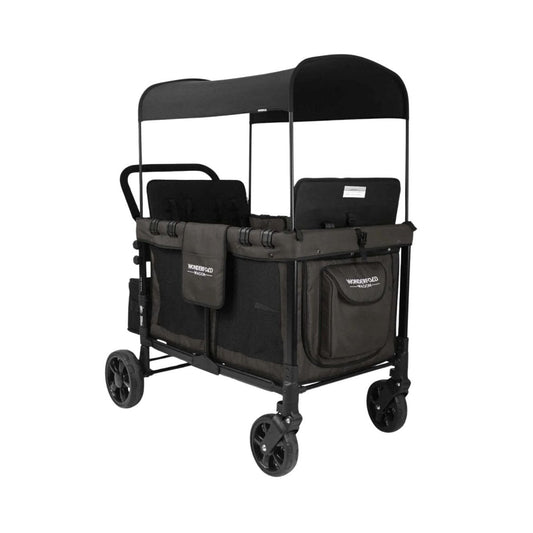 Wonderfold W4 Original Stroller Wagon - Volcanic Black