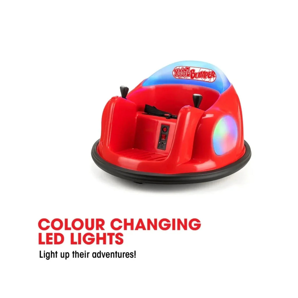 Xootz Bumper 6V Electric Car with Lithium Battery - Red