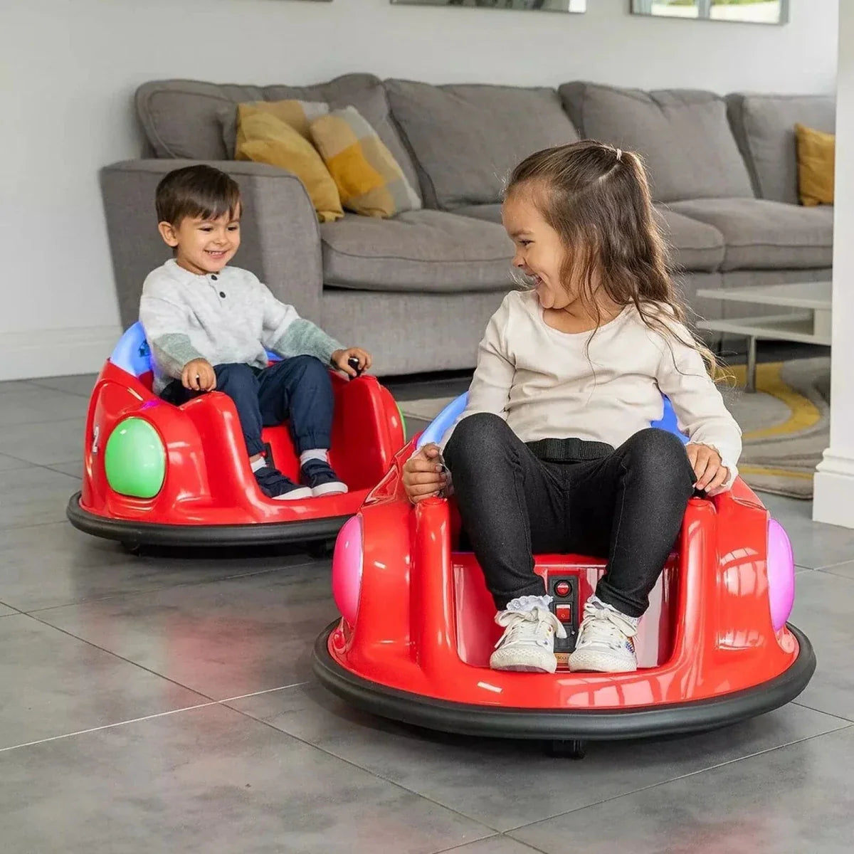 Xootz Bumper 6V Electric Car with Lithium Battery - Red