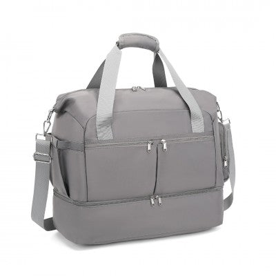 Waterproof Multi-Pocket Travel/Hospital Bag Set (Available in Grey/Beige) - Little Lug
