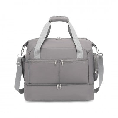 Waterproof Multi-Pocket Travel/Hospital Bag Set (Available in Grey/Beige) - Little Lug