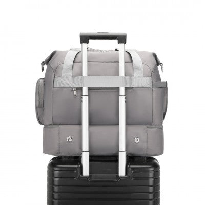 Waterproof Multi-Pocket Travel/Hospital Bag Set (Available in Grey/Beige) - Little Lug