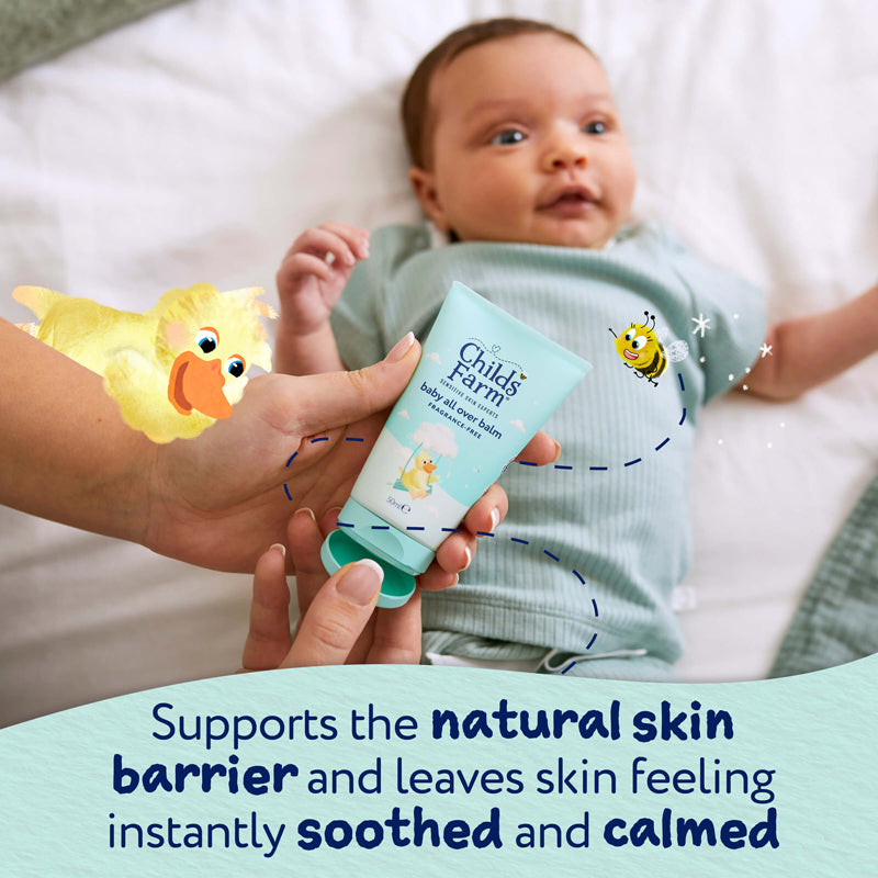 Child's Farm Baby All Over Balm Fragrance Free 50ml
