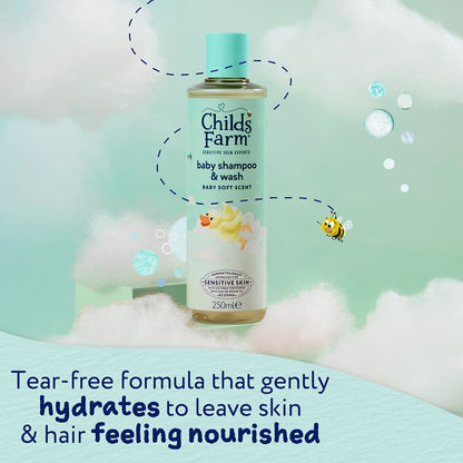 Child's Farm Baby Shampoo & Body Wash 250ml