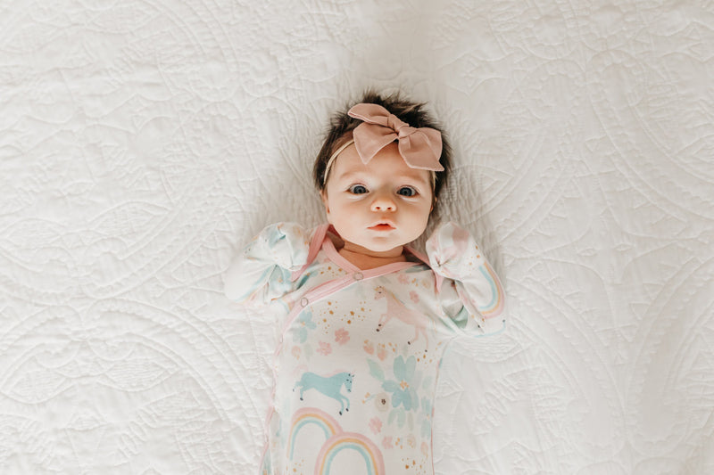Copper Pearl Newborn Gown Whimsy