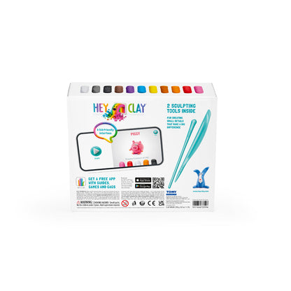 Hey Clay Animals Large 15 Can Set