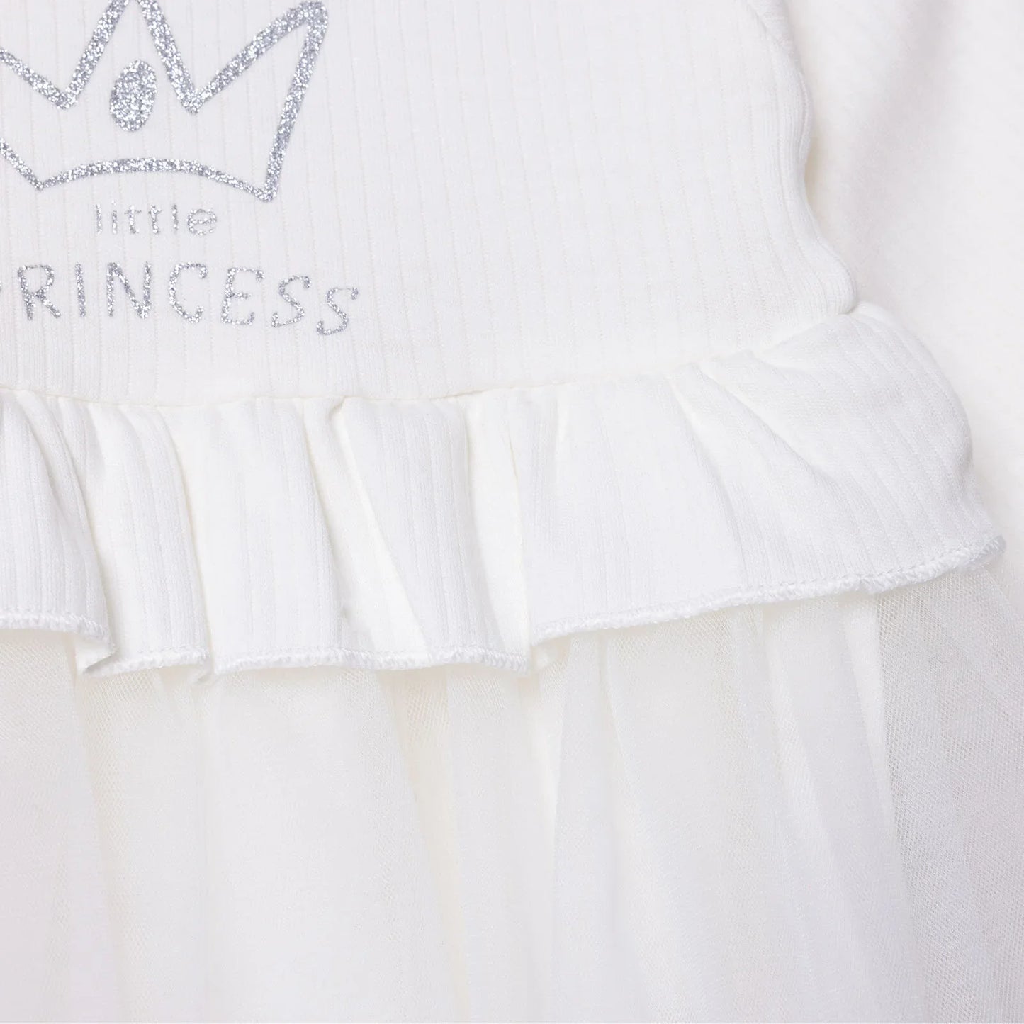 HelloBaby Newborn Dress - Ecru