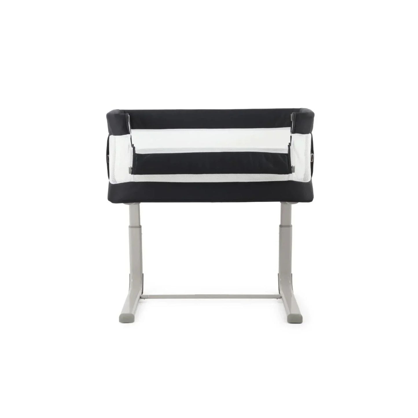 Oyster Wiggle Crib Co-Sleeper - Carbonite