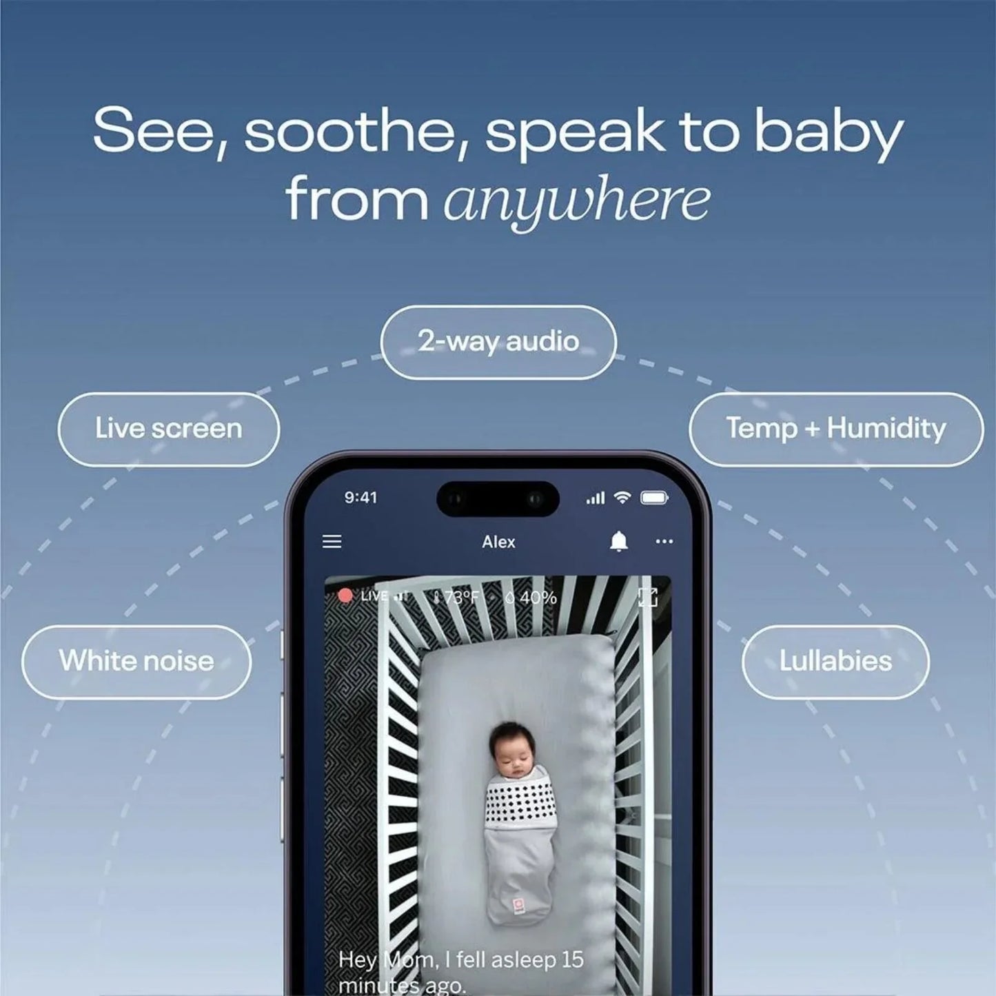Nanit Pro Baby Monitor & Floor Stand V2