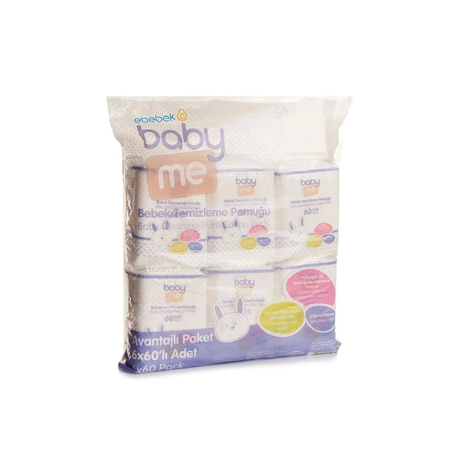ebebek baby me Cotton Pads 6x60 pcs