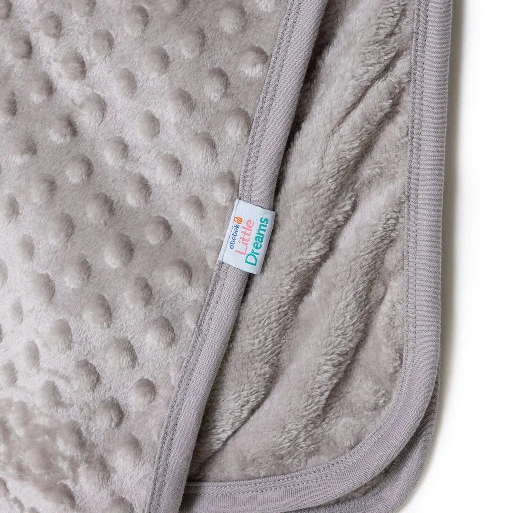 Little Dreams Unisex Plush Blankets - Grey