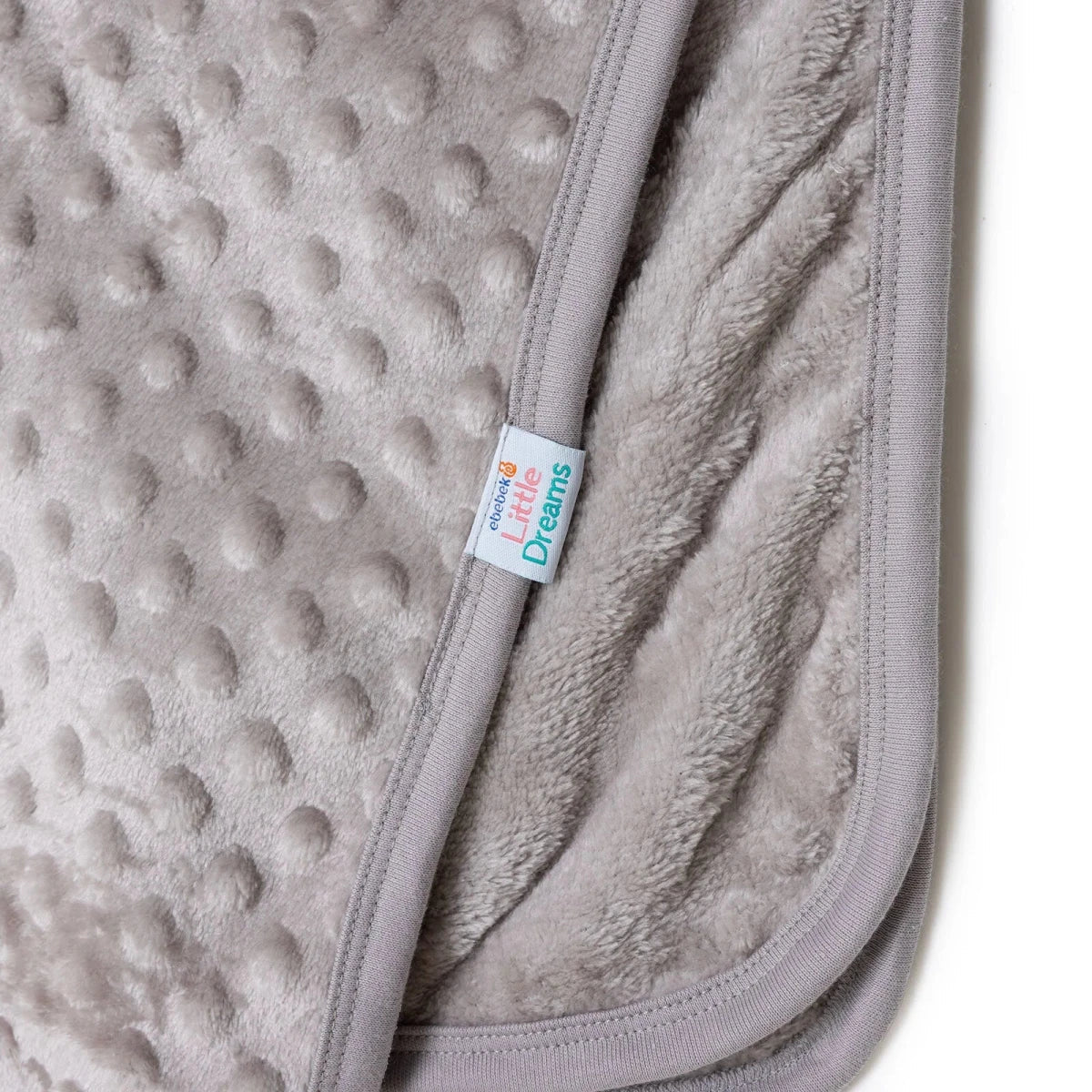 Little Dreams Unisex Plush Blankets - Grey