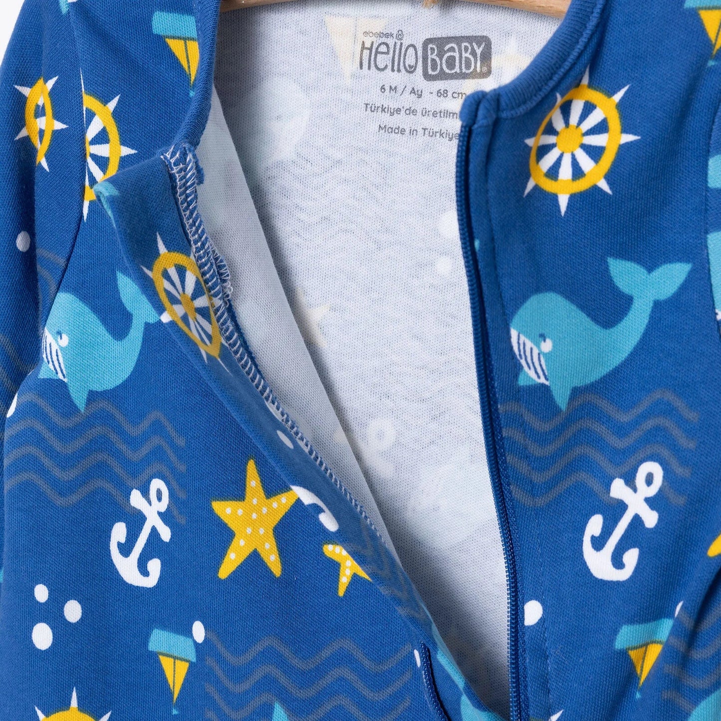 HelloBaby Boy Jumpsuit - Navy Blue