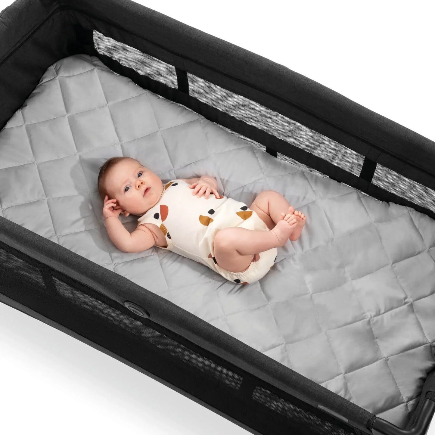 Hauck Bed Me Travel Cot Fitted Sheet 120x60 cm - Beige