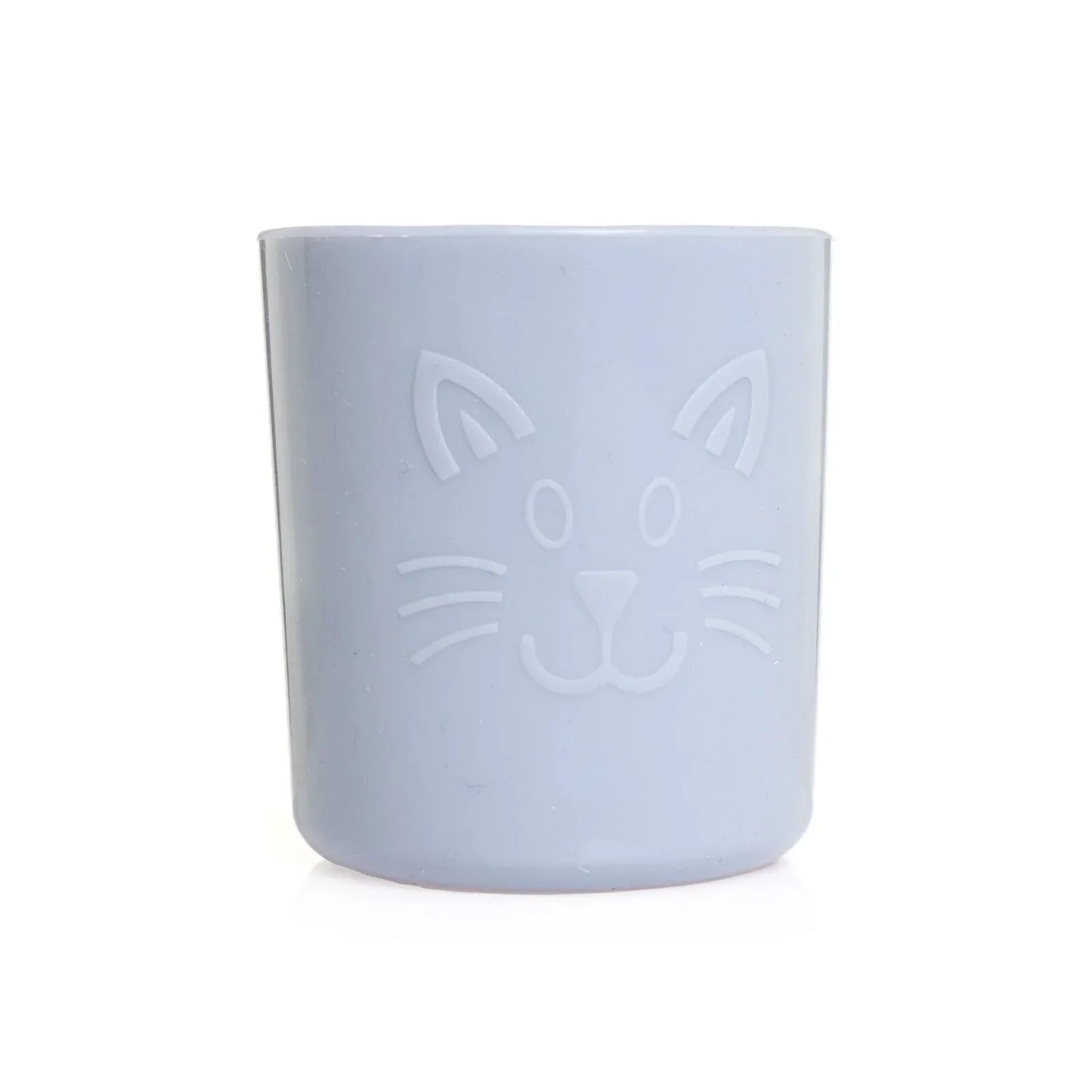 baby plus Silicone Open Training Cup 120ml - Powder Blue