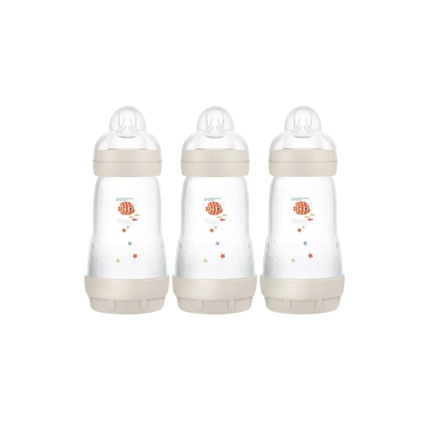 MAM Easy Start Anti-Colic Bottle 260ml Pack of 3 Assorted