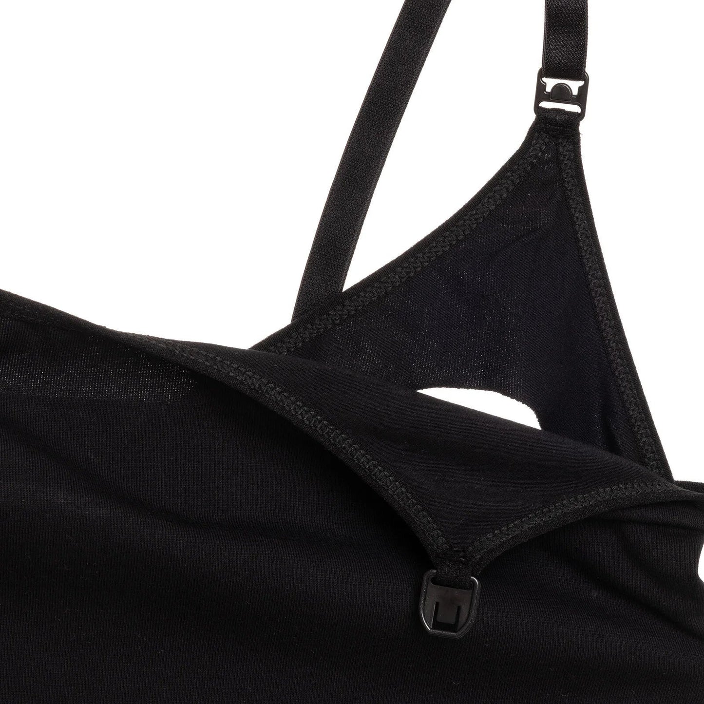 baby mom Mom  Nursing Athlete - Black