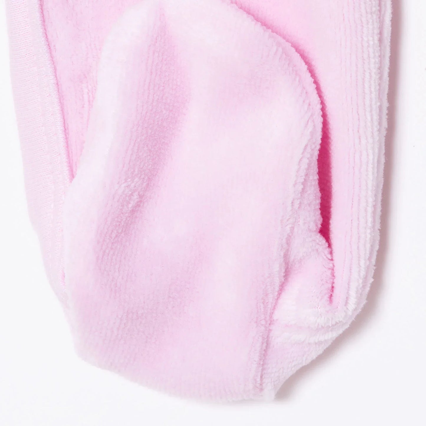 HelloBaby Newborn Velvet Footed Jumpsuit - Pink